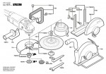 Bosch 0 601 751 913 Gws 20-180 J Angle Grinder 230 V / Eu Spare Parts